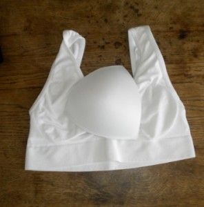 Genie Bra Size Small Xtra Small White Support Comfort