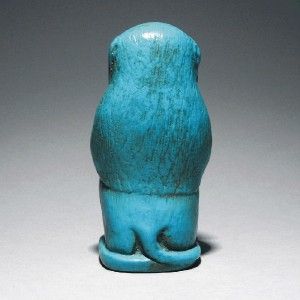 An Intricately Detailed Figure of Thoth as A Baboon
