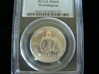 1982 D George Washington Half Dollar PCGS MS 69 Silver