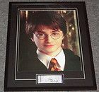 Harry Potter Chamber Secrets Dobby Poster Signed 8 Sigs
