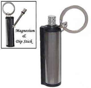 Magnesium Instant Fire Starter Keychain Lighter Camping Survival 15