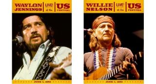 Waylon Jennings Willie Nelson Live at The US Festival 1983 2 DVD Set