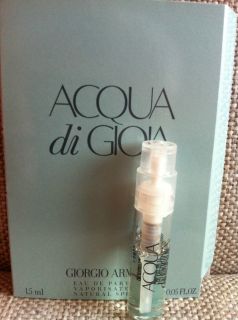 Acqua Di Gioia by Giorgio Armani ♥ Sample Spray Vial 1 5 ml