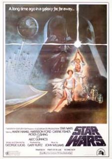 STAR WARS 1982 Original Japanese Movie Poster George Lucas