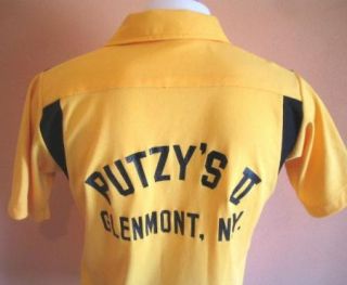  Vintage HILTON Bowling M polo Shirt PUTZYS II Glenmont New York