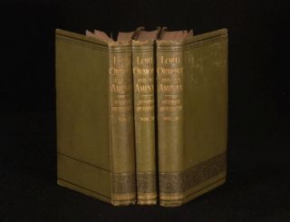 details a first edition three volume set of george meredith s lord