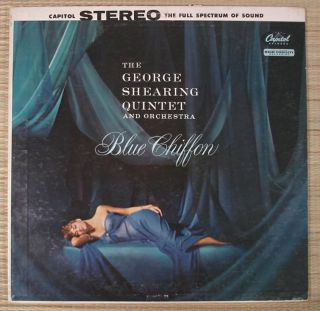 George Shearing Blue Chiffon LP St 1124 Cheesecake