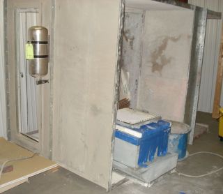 Global Finishing Solutions Spray Booth 54 x 6 x 7 Capture Aire