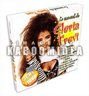 Gloria Trevi Lo Esencial 3 CD DVD Exitos 3CDs 1DVD