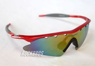  Professional Cycling Glasses Sports Glasses Sunglasses Red
