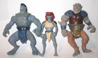 1995 Kenner Disney Gargoyles Group Lot Goliath Demona