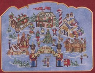 Santas North Pole Cross Stitch Chart Glendon Place Village 5