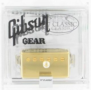 Gibson 57 Classic Gold Humbucker Neck Guitar Pickup