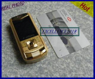 GOLD MINI UNLOCKED SLIDER CELL PHONE GSM MOBILE CAMERA MP3 DUAL SIM