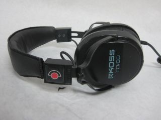 Koss TD80 Closed Ear Professional Industrial Stereo Audio Heavy Duty