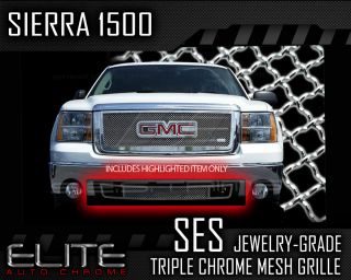 2007 2012 GMC Sierra 1500 HD Ses Chrome Mesh Grille