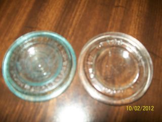 Clyde Gass Works 1 Hero Glass Works Fruit Canning Jar Lid