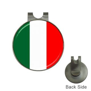 Italian Country Flag Italy Golf Ball Marker Hat Clip