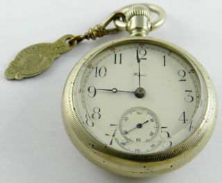 Illinois Pocket Watch Contract for Frank Burr Carbondale PA RF7680