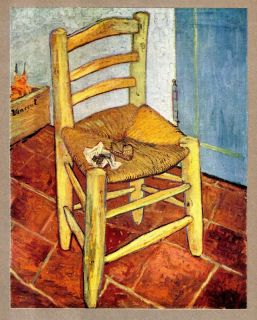VAN GOGH 1935 LITHO PRINT with COA Vincent Van Gogh vintage investment