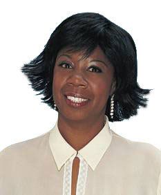 Adult Womens Oprah Winfrey Gayle King Toni Braxton Short Black Wig