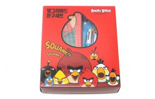 Angry Birds Stationery Gift Box,Useful Stationery Set_pencil case