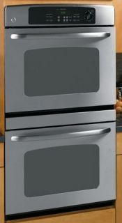 GE 30 Double Electric Wall Oven Stainless Pre Owned JTP35SMSS