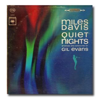 Miles Davis Gil Evans Quiet Nights Orig Stereo 2 Eye Jazz LP Signed