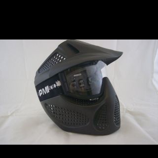 PMI x Ray Paintball Goggle Mask System Black Single Lens JT Elite Lens