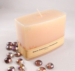 Isabell White Gingerlily Frangipani Candle RARE Discontinued Robert 22