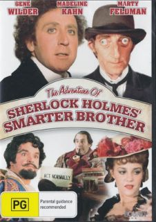  Holmes Smarter Brother Gene Wilder New SEALED Region 4 DVD