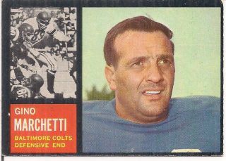 Gino Marchetti 1962 Topps Colts 8