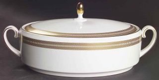 Wedgwood Golden Tiara Oval Covered Vegetable Bowl