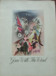1939 Gone with The Wind Movie Souvenir Program