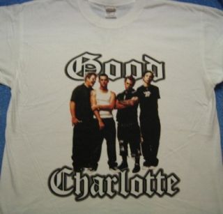 New Good Charlotte Group Standing 2002 T Shirt LG