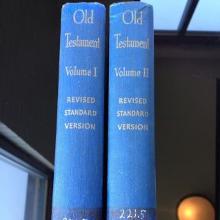 Old Testament Volume I II Revised Standard Version