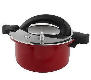 Gordon Ramsay 6 qt. Nonstick Low Pressure Stovetop Cooker with Glass