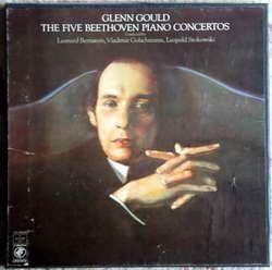 Glenn Gould 5 Beethoven Piano Concertos 4 LPS Boxed
