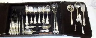  Sterling Silver Silverware Set George and Martha Collection