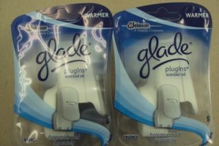 Pack Johnson Glade Plugin Scented Oil Warmers New Warmer Only