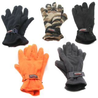 Thermal Insulated Fleece Gloves Assorted Styles