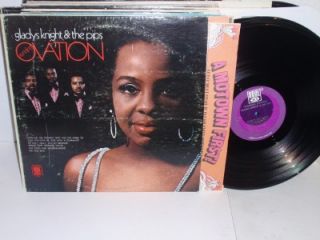 Gladys Knight The Pips Standing Ovation LP Soul S736L