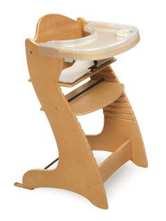 Badger Basket Embassy Wood High Chair Natural 00933 Brand New