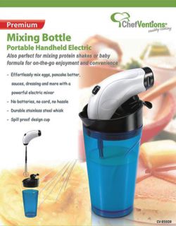 features powerful cordless handheld mixer durable stainless steel
