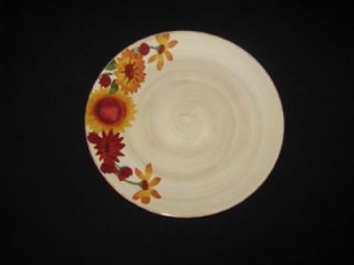 Gibson Provencal Rooster Dinner Plate Hand Painted New