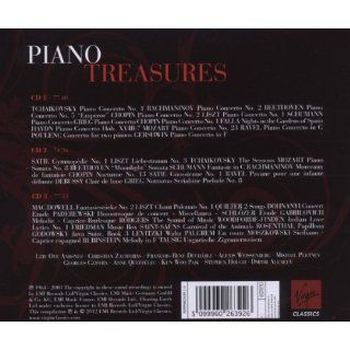 Cent CD Piano Treasures Classical Virgin Label 3CD Set SEALED