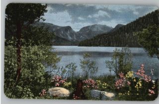 Postcard MT Baldy Grand Lake Colorado Co