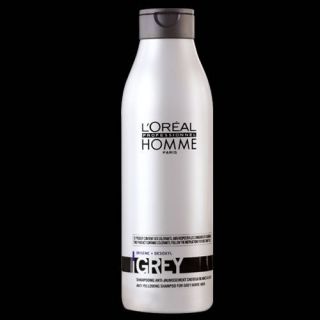 Oreal Homme Mans Grey Hair Silver Enhancement Shampoo