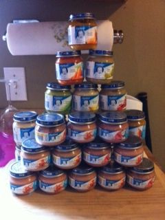 Lot of 56 Jars of Gerber Baby food 2nd Stage (Fruit, Veggie & Meat mix