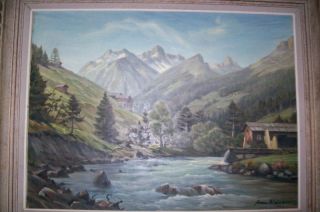 Anso Weise German Twentieth Century Paznaun Valley
